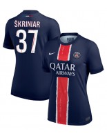 Paris Saint-Germain Milan Skriniar #37 Domácí Dres pro Dámské 2024-25 Krátký Rukáv